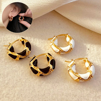 Fashion Jewelry New Trendy small Hoop Earrings