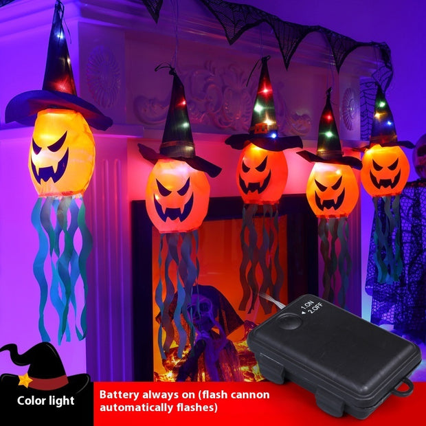 Halloween Hat LED Ghost Lighting