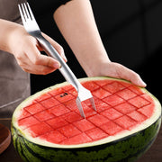 2 In 1 Watermelon Fork Slicer Multi-purpose