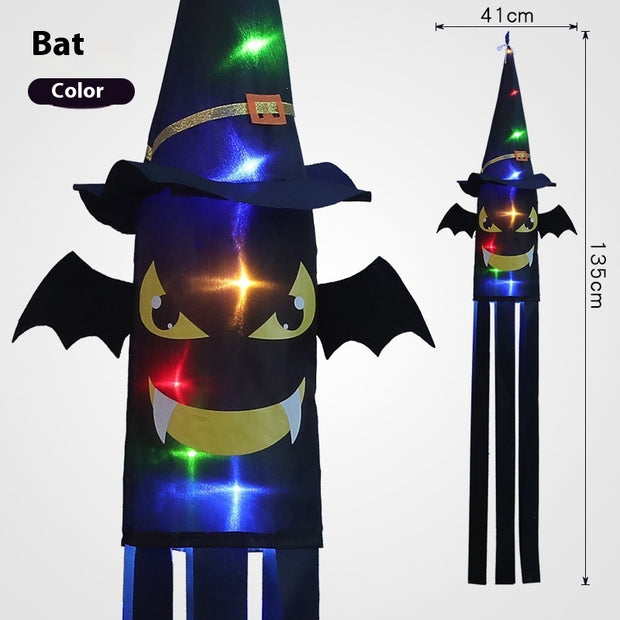 Halloween Hat LED Ghost Lighting