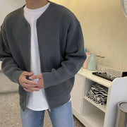 Men Loose Knitted Cardigan