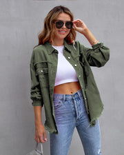 Fashion Ripped Jacket