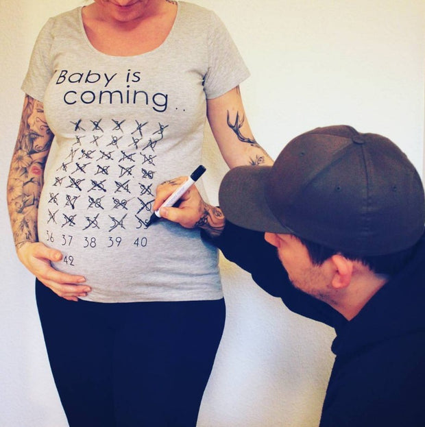 Fun Hand Print Maternity