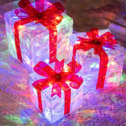 Gift Box Christmas Lights