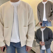 Men Loose Knitted Cardigan