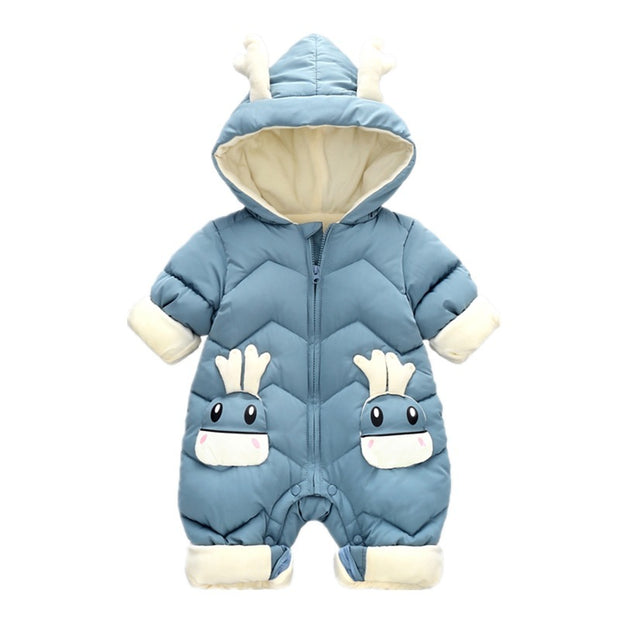 Baby winter romper