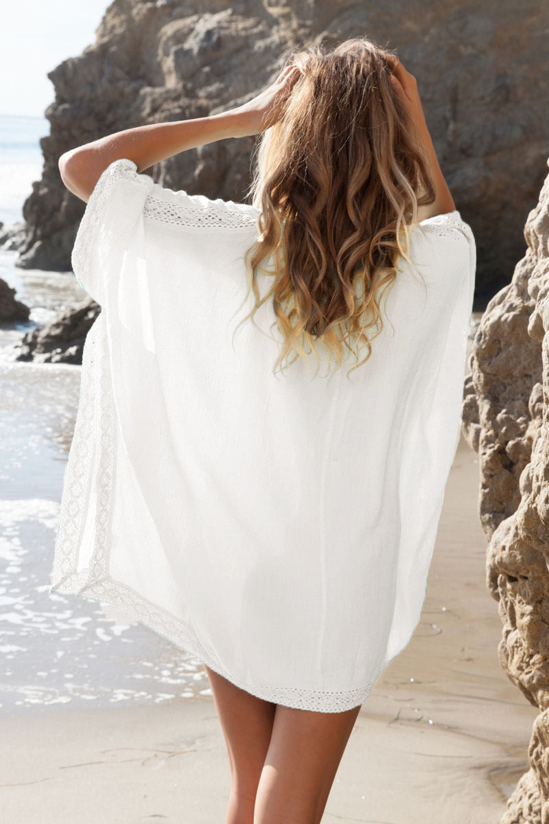 hot summer dresses women pareos beachwear dresses 