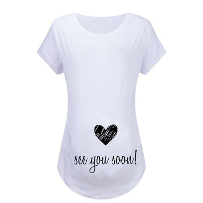 Women T-Shirts Slim Maternity