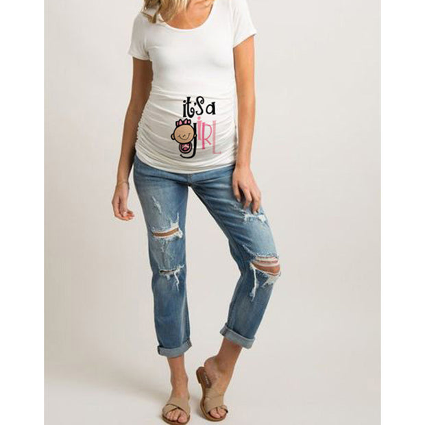 Women T-Shirts Slim Maternity