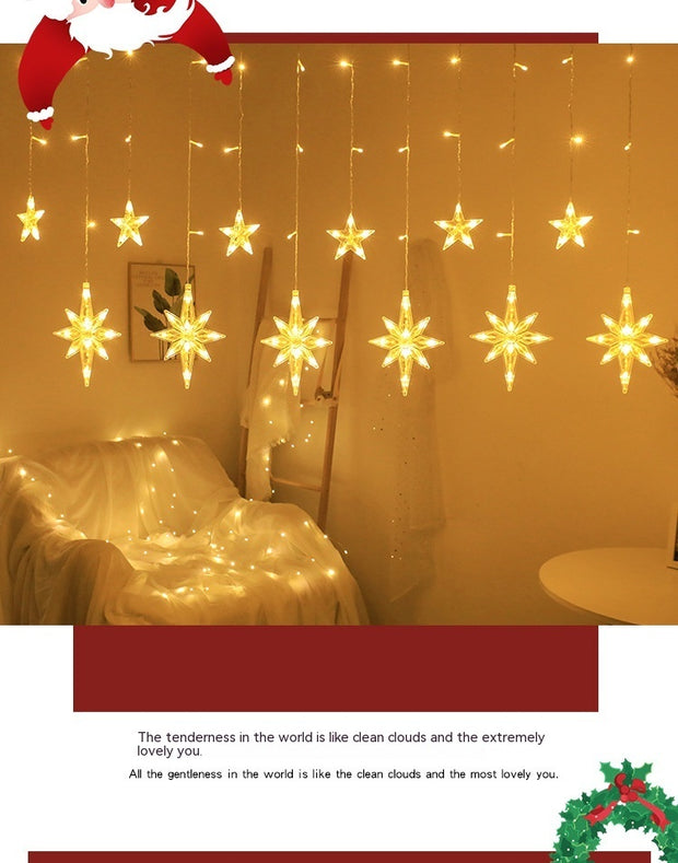 Christmas Combination Curtain Lamp Room Bedroom Lighting Chain