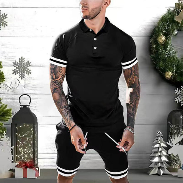 Mens Polo Shirt & Shorts