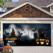 Halloween Decorative Hanging Cloth Garage Door