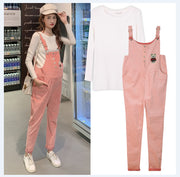 Corduroy Trousers Pure Cotton Fashion Maternity Wear