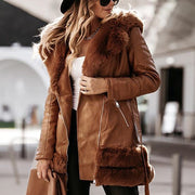 Fashion Women Leather Coats