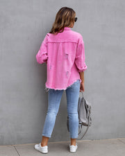 Fashion Ripped Jacket