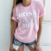 Summer Fashion Casual Letter Printed T-shirt