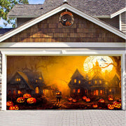 Halloween Decorative Hanging Cloth Garage Door