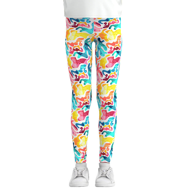 Digital Printing Leggings Girls