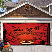 Halloween Decorative Hanging Cloth Garage Door