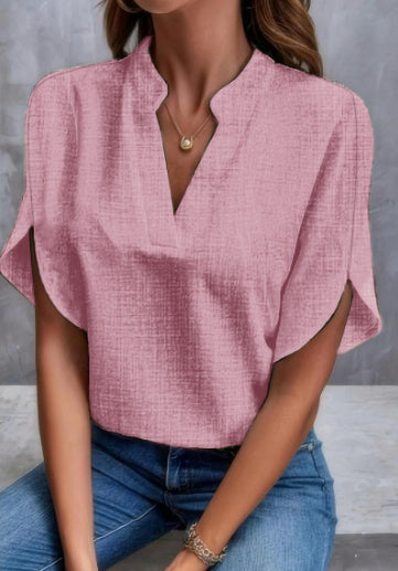 Summer Short-sleeved Chiffon Shirt