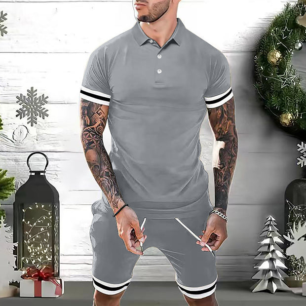 Mens Polo Shirt & Shorts