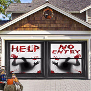 Halloween Decorative Hanging Cloth Garage Door