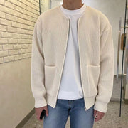 Men Loose Knitted Cardigan