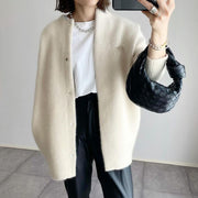 Fashion Round Neck Cardigan