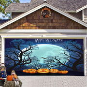 Halloween Decorative Hanging Cloth Garage Door