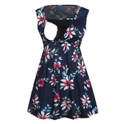 Pregnant Women Floral Printed Vest Maternity