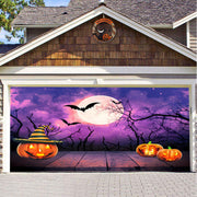 Halloween Decorative Hanging Cloth Garage Door