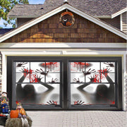 Halloween Decorative Hanging Cloth Garage Door