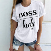 Summer Fashion Casual Letter Printed T-shirt