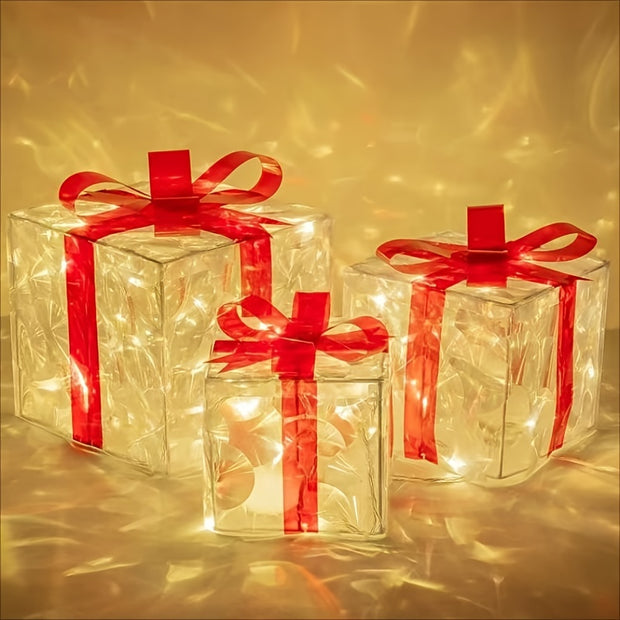 Gift Box Christmas Lights