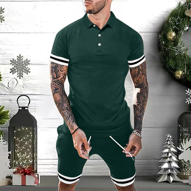 Mens Polo Shirt & Shorts