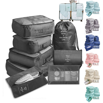 8-piece Set Luggage Divider Bag Travel Storage