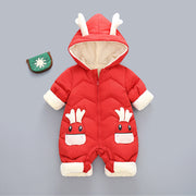 Baby winter romper