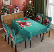 Waterproof And Oil-proof Christmas Tablecloth