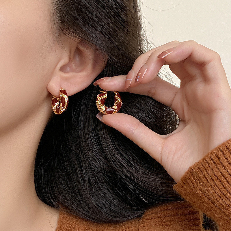 Fashion Jewelry New Trendy small Hoop Earrings