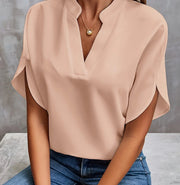 Summer Short-sleeved Chiffon Shirt