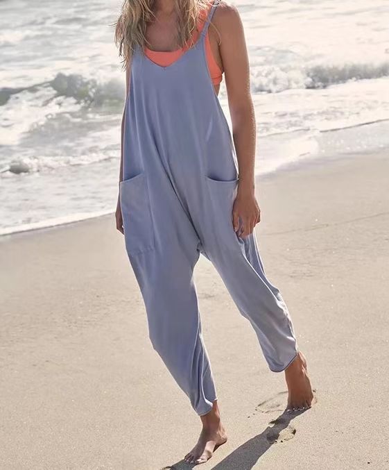 Summer Sleeveless Jumpsuits