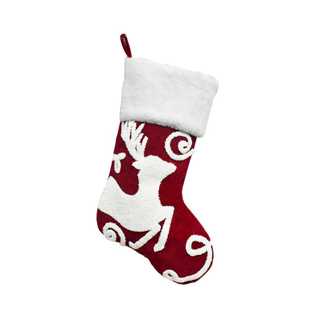 Christmas Gift Flannel Socks Gift Bag