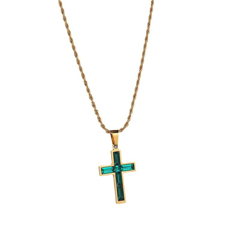 Diamond Cross Necklace