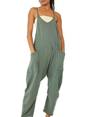 Summer Sleeveless Jumpsuits