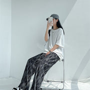 Straight Casual Long Pants Maternity Wear