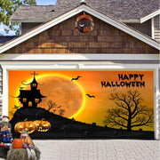 Halloween Decorative Hanging Cloth Garage Door