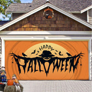 Halloween Decorative Hanging Cloth Garage Door