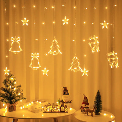 Christmas Combination Curtain Lamp Room Bedroom Lighting Chain