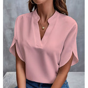 Summer Short-sleeved Chiffon Shirt