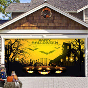 Halloween Decorative Hanging Cloth Garage Door